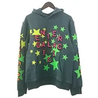 Sweatshirt Finch Garment Glow In The Dark Hoodie All Over Sweatshirt Colorful Stars Printing Luminous Hoodie For Men