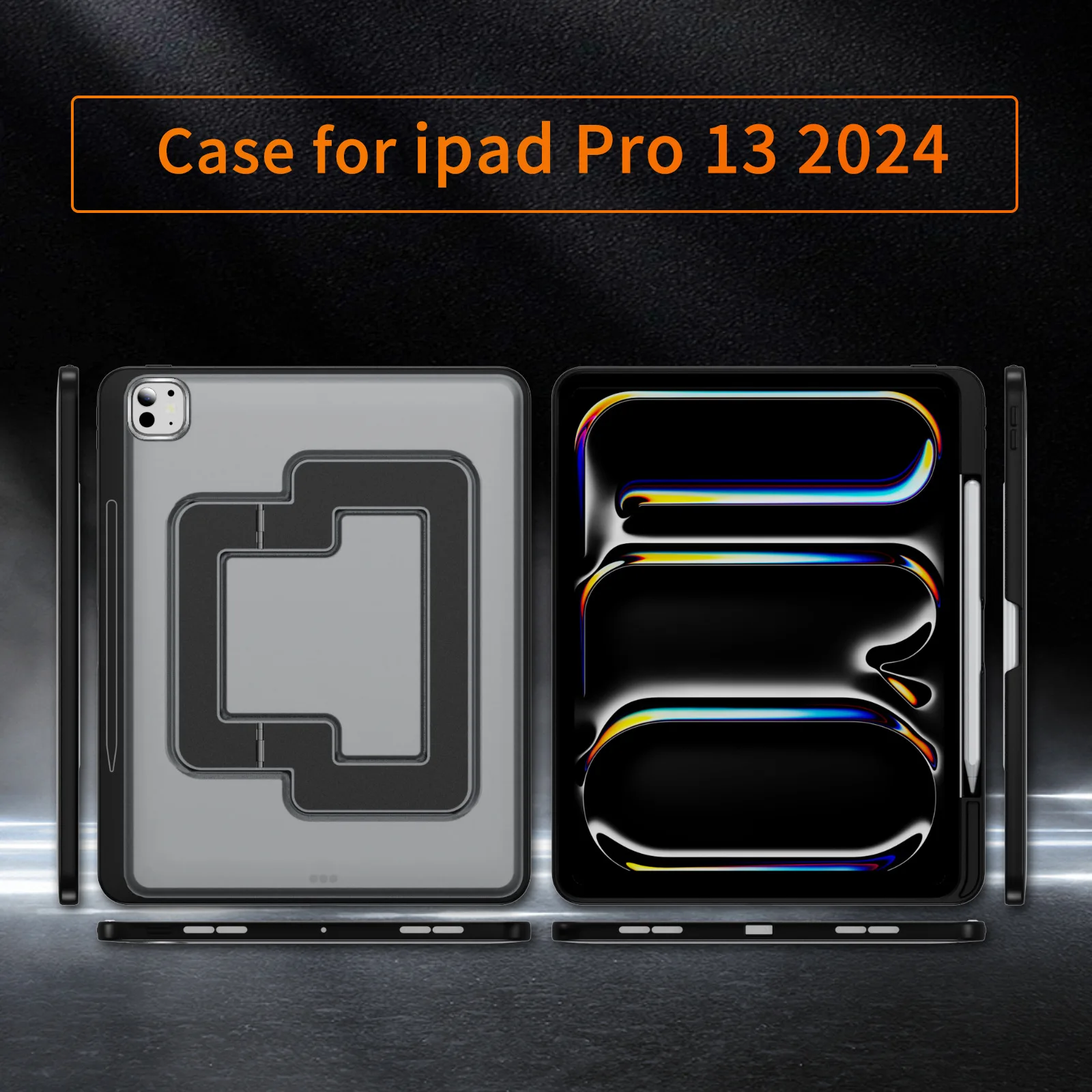 product 11 inch invisible stand tablet protective case for ipad air13 laudtec-4