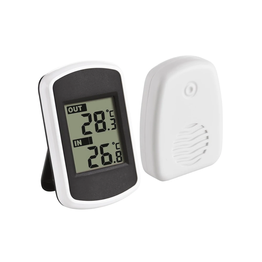 Sans fil numérique LCD thermomètre pour la température extérieure couteau 