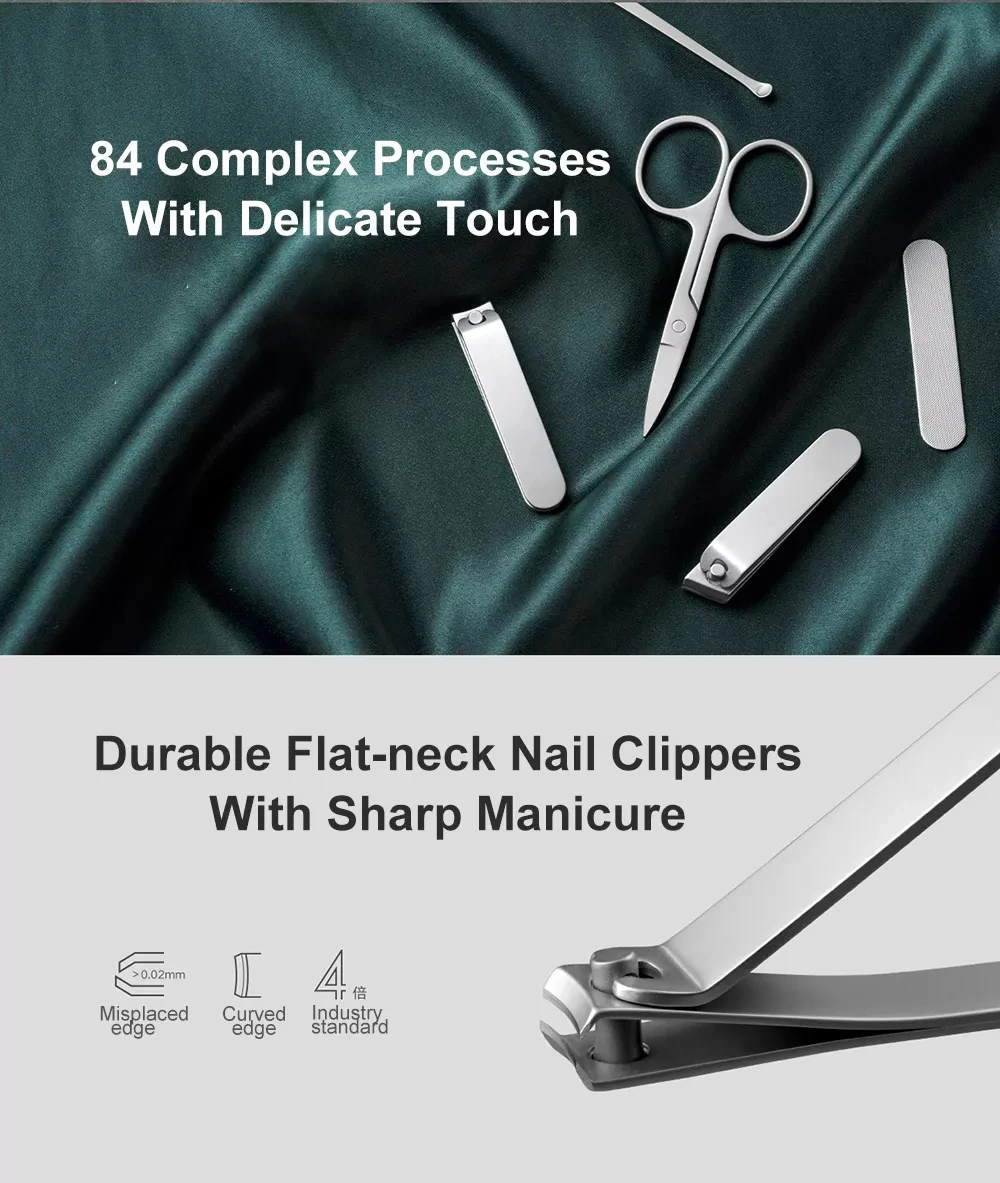 xiaomi mijia 5 piece nail clipper set-2