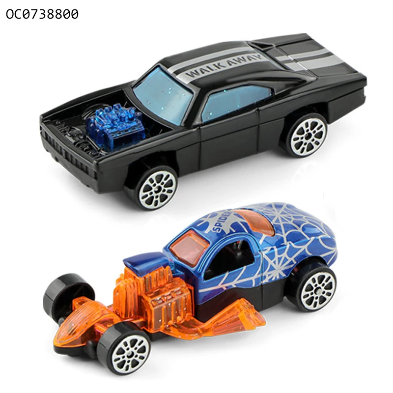 Low price 1:72 6PCS freewheel car kids toy metal die cast car kit for children