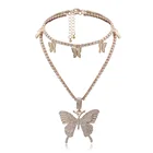 2021 New Popularity Handmade Products Butterfly Pendant Necklace Designer Beads Necklace