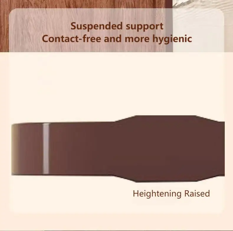 Kitchenware Bamboo Double Side Stainless Steel Chopping Board Block Wood Antibacterial Multifunctional Cutting Board with Handle