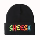Winter Beanie Men Hats Wholesale Custom Mens Winter Knitted Beanie Hats Embroidered Logo Warm