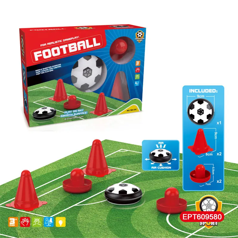 EPT Hot Selling Pretend Play Children Sport Simulate Football Game With Barricade Toy For Children With Light