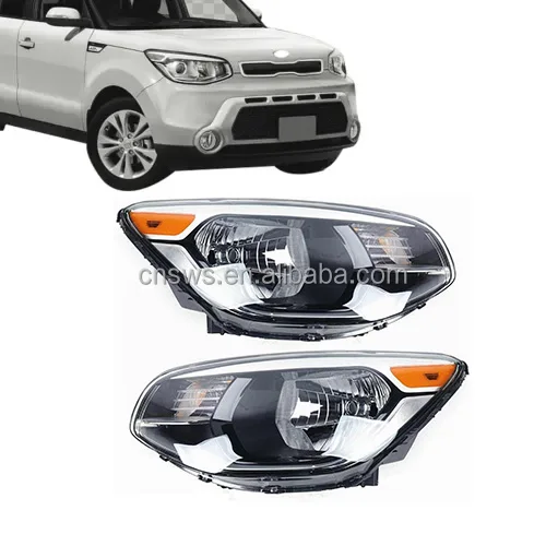 Produkt Autoteile USA Stil Halogenscheinwerfer Scheinwerfer für Kia Soul 2014 2019 OEM 92101b2270-35