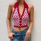 Vest Vest Sweaters Women Modern Design Ladies Sexy Knitwear Vest Tops Women Heart Boutique Clothing Outfit Vest Sweater