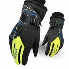 Winter Biker Gloves Waterproof 5 Finger Hand PU Palm Winter RTS Premium High Quality