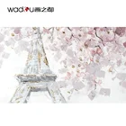 Art Hot Selling Scenery Custom Hand Paint Flower Oil Painting Canvas Art And Wall Art For Living Room