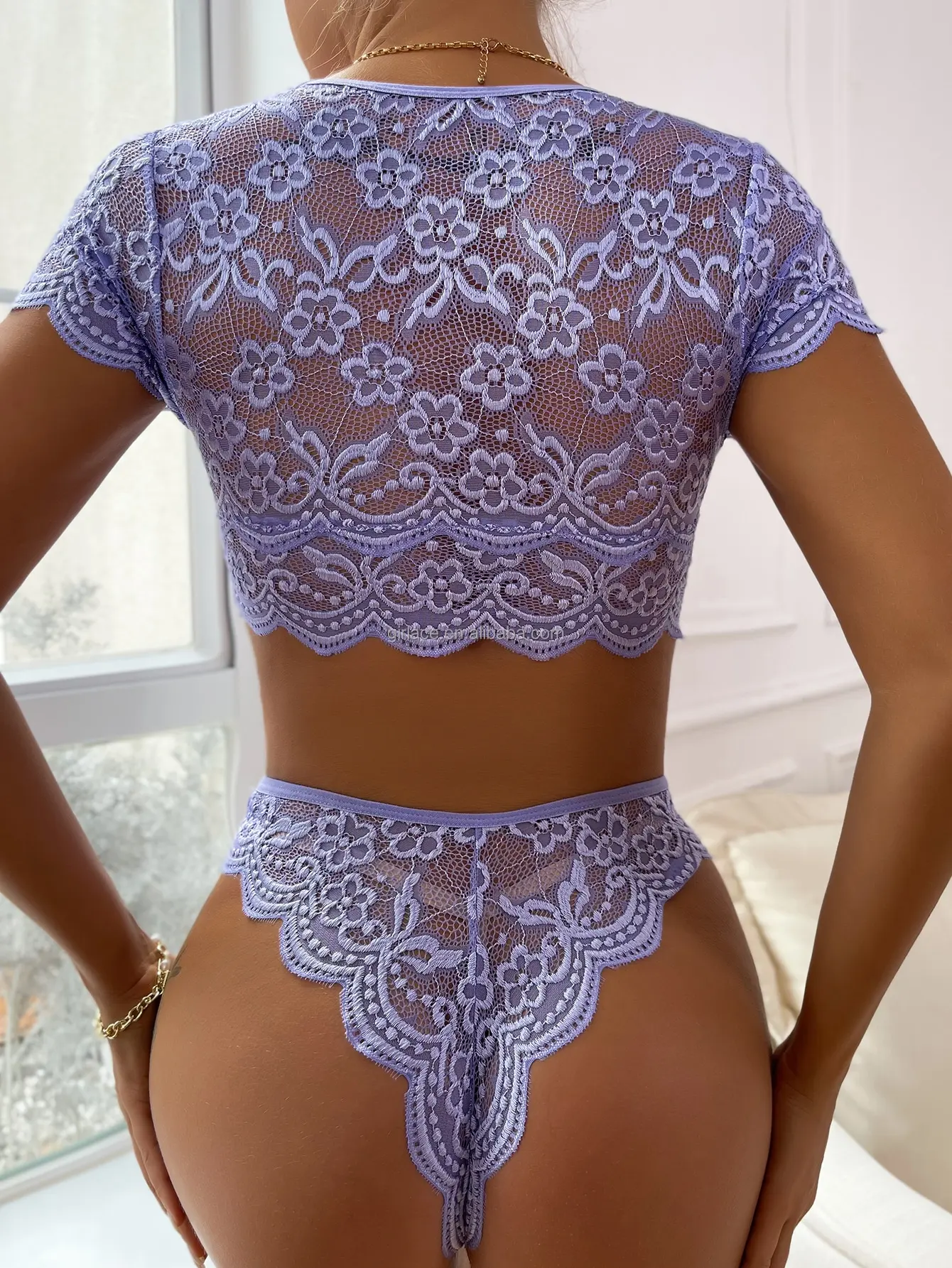 Cheap Price Langery Sensual Lingerie Set Sexy Dessous Woman Mature