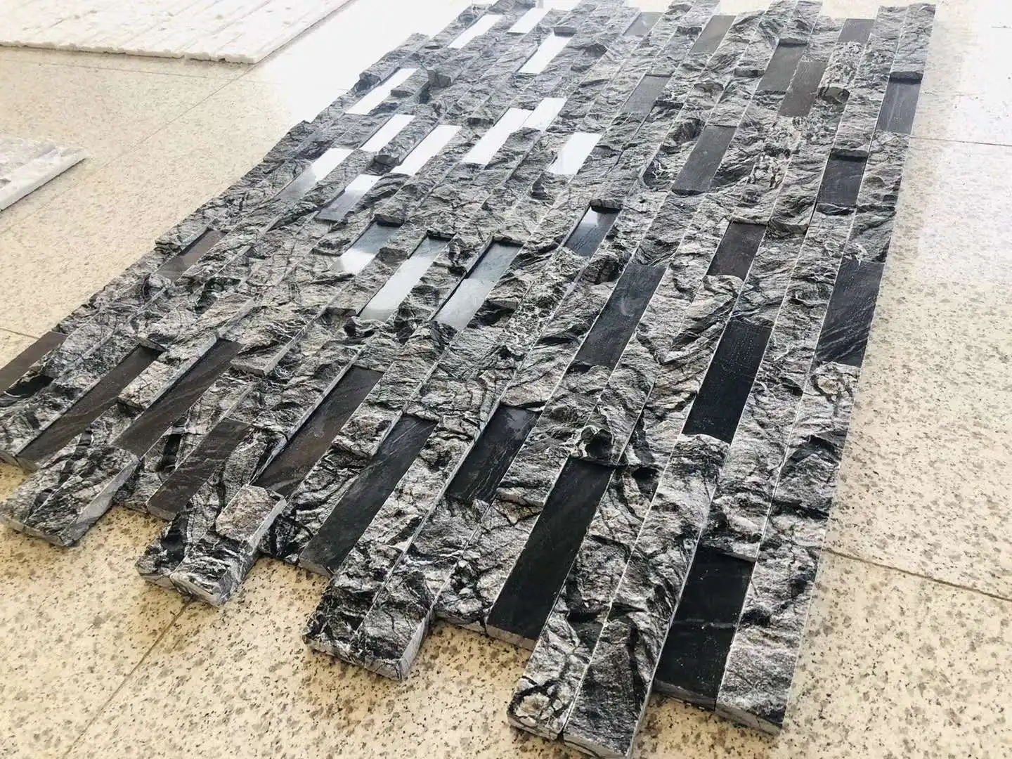 Yellow Slate Culture Stone, Stacked Stone, Exterior Wall Panel