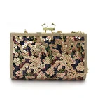 Purse Women Romantic Beaded Clutch Bag Wedding Bridal Evening Bag Party Purse