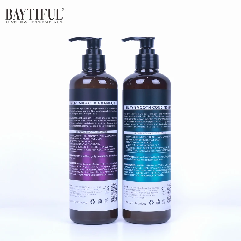 Private Label natural organic argan oil shampoo keratin anti hair loss care shampoo hair products shampoo and conditioner