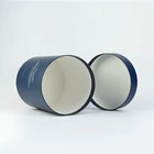 Custom Printed Table Lamp Packaging Kraft Candl Box Vela Personalizada Test Tube Candle Tube Circle Packaging