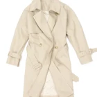 Coats Long Elegant Coat Womens Fashion Autumn Coats Classic Long Trench Elegant Pockets Button Women Coat