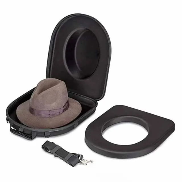 Portable Cowboy Hat Storage case Cowboy Hat Carrier Case for Travel Cowboy Hat Holder for Travel
