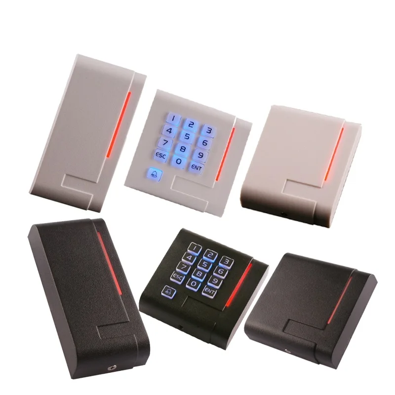 IP68 Waterproof DC12V WG26/34 ABS IC ID Access Card Reader for RFID Access Controller System RS485 RS232 TTL Carder Reader