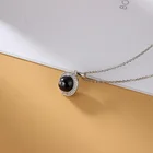 Diamond Jewellery QSY Brand Custom Made Necklace Style Chain Pendant Ceramics Diamond Pendants Jewellery