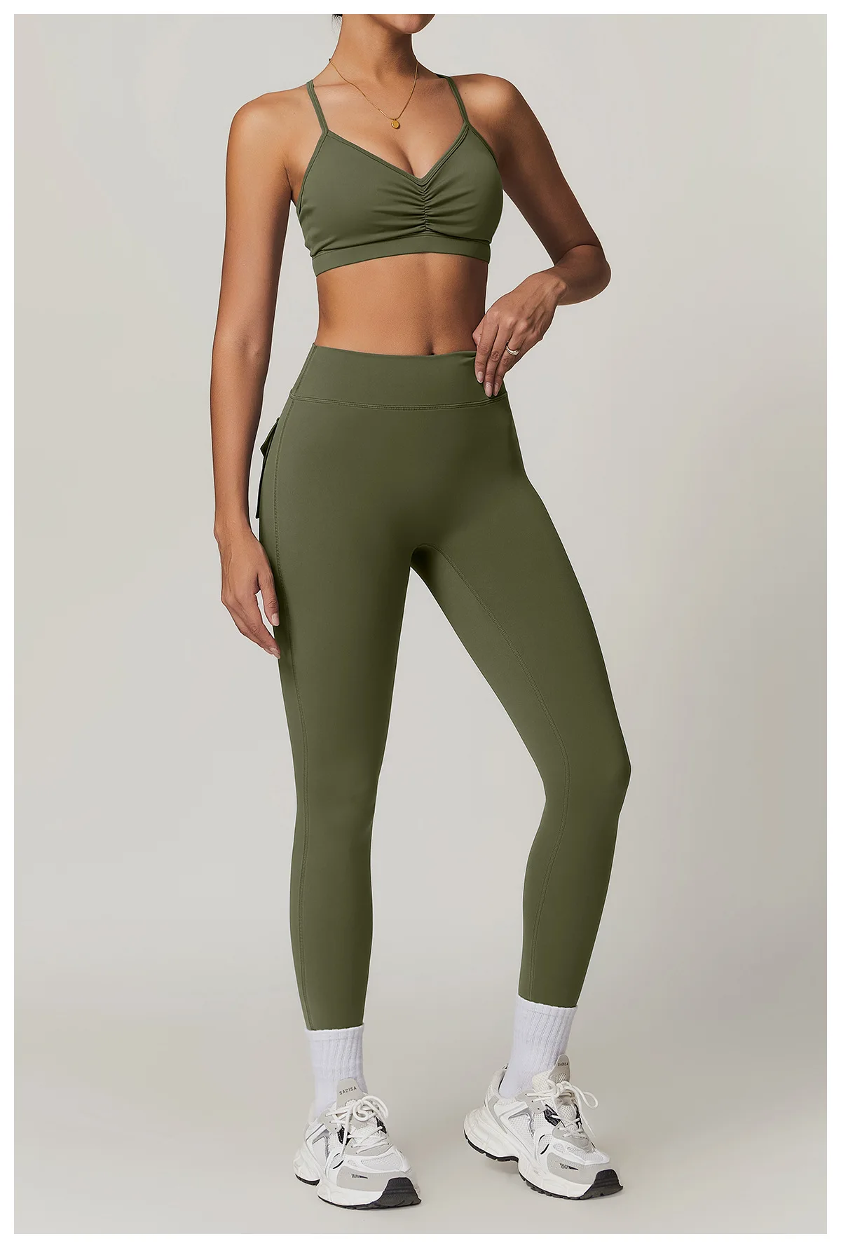 Workwear Pockets Top Selling Gym Yoga Leggings For Women Conjuntos Leggings De Yoga Gimnasio Leggings De Yoga Fitness