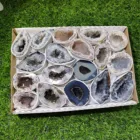 Geode Wholesale Natural Reiki Series Geode Druzy Agate Cartoon Crystal Carving For Gifts LJ