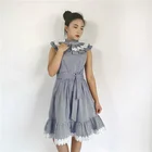 Clothing Latest Design Women Clothing Slim Fit Ladies Dress Casual Sleeveless Striped Dresses