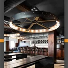 Fans Black Fan Manufacture Fan Kale Fans 220V Electric PMSM Black Big Size HVLS Ceiling Fan