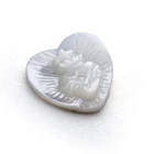 Shell New Religious Belief San Benito Medal Charm Pendant Natural Mother Of Pearl Shell Jewelry