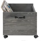 Vintage Storage Boxes And Storage Boxes Vintage Rolling Vinyl Record Storage Crate Box Storage Box