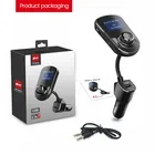 Mp3 Player Car Mp3 Player Fm Modulator With Fm Transmitter QC3.0 Car Charger