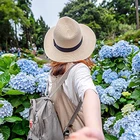 Hat Custom Logo Hot Sale Wholesale Beach Fedora Hat Paper Women Straw Hat