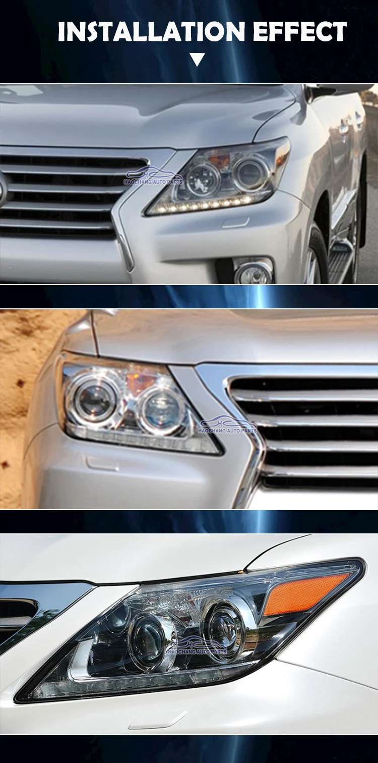Headlights For Lexus Lx570 Lx470 Headlight Assembly 20122015 Led