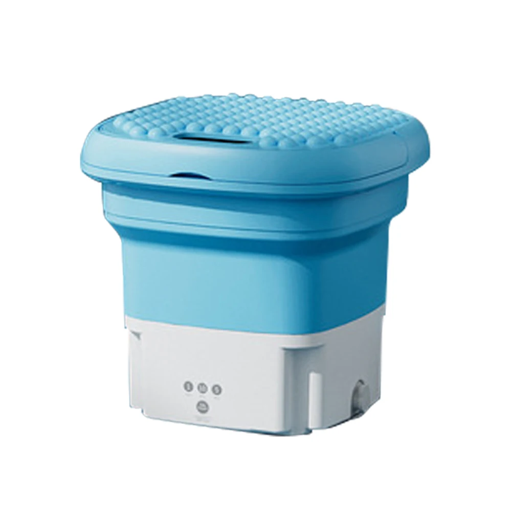 Silicone Electric Mini Foldable Washing Machine Mini Washer Portable