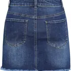 Skirt Skirts Jeans Fashion Women Ladies Skirt Hem Denim Skirts Jeans Bodycon Short Denim Mini Skirts