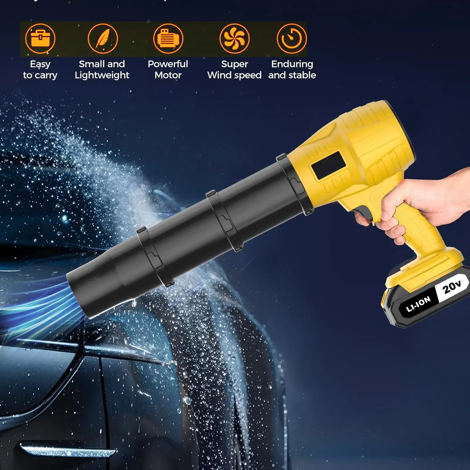 Leaf Blower, 20V, Cordless - detail 14