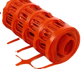 Plastic Safety Fence Wholesale Construction Site Resistance Construction Orange Plastic Mesh Safety Barrier Fence