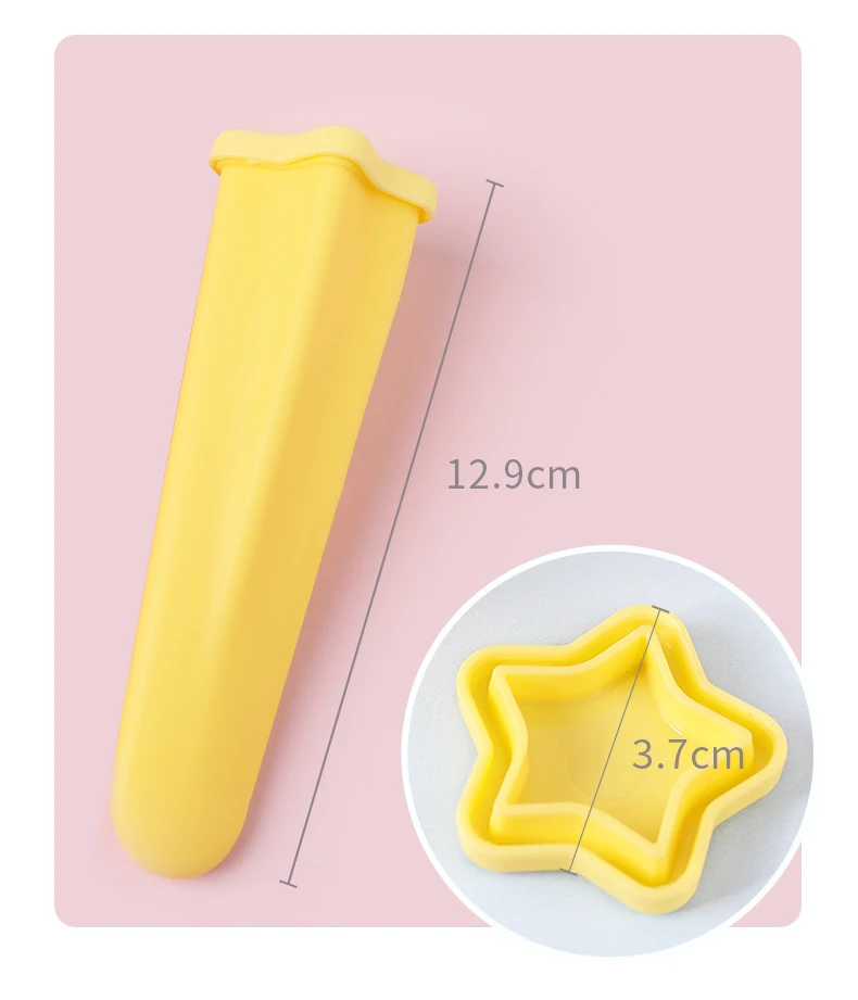 Silicone New Star Shaped Ice Tray Star Apple Banana Grape Shape Ice Cube Mold Freeze Mould Ice Cream Maker