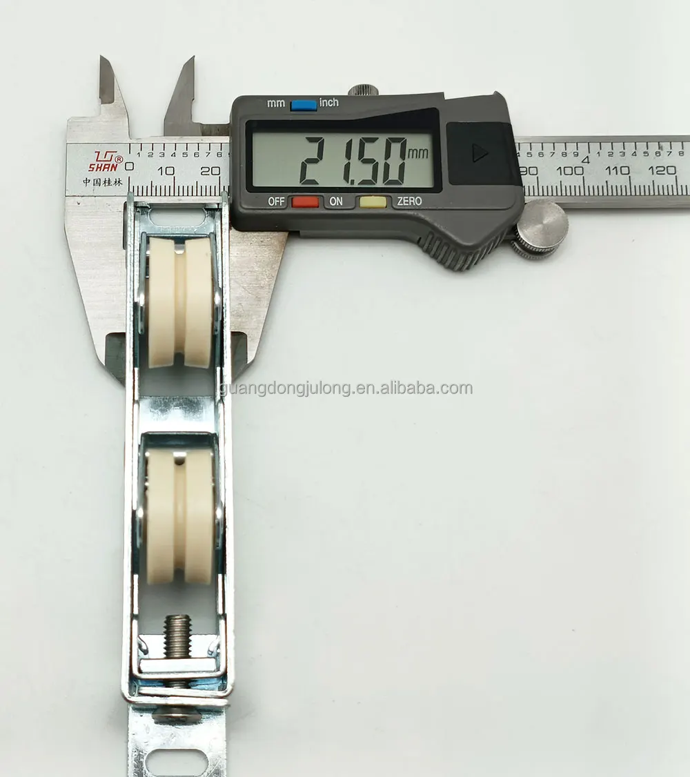 Adjustable Heavy Duty Stainless Steel Double Wheels Sliding Window Roller with 2 Year Warranty and Customizable Size