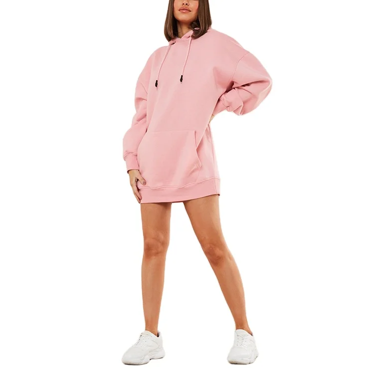 womens oversized hoodie dress