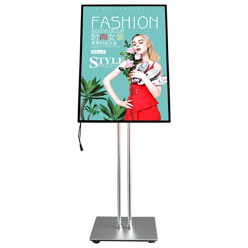 product led light up a4 poster frame menu board snap frame light box sign holder for milk tea coffee shops advertising display 85x11-7