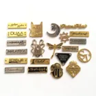 Logo Customized Logo Wholesale High Quality Metal Custom Logo Metal Brand Logo Label For Handbags