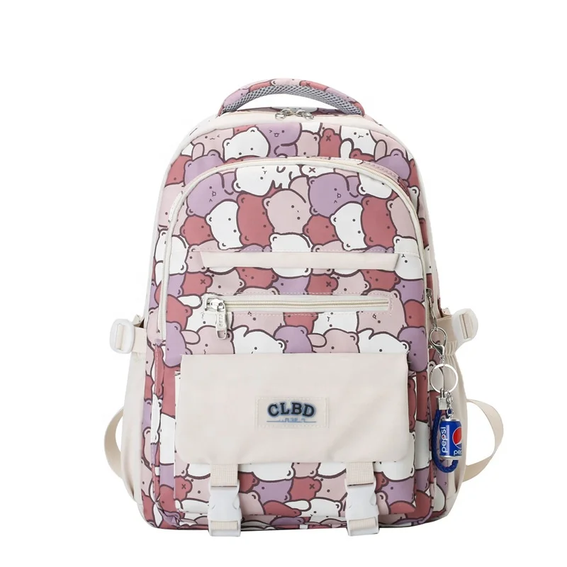 Amiqi KT-9572  Pencil Case Handbag Coin Purse for Teen Girls School Backpack