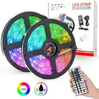 Strip Light Strip Light 5m 10m Strip 44 Keys Remote Control IP65 Waterproof 5050 RGB LED Strip Light Kit