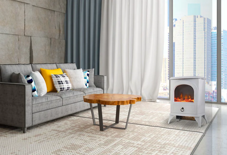 Electric Fireplace, 3d, ABS+Iron - detail 12