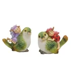Items Unique Design Hot Sale Polyresin Bird Items Marriage Home Decor Gift