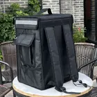 Color Smart Waterproof Constant Temperature Box Full Color Wide Screen Smart Advertising Takeaway Backpack