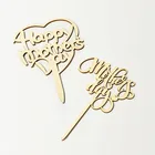 Party Decoration Valentine Party Decoration Love Wedding Valentine Cake Decoration Wooden Cake Topper
