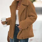 Fur Coat Women 2021 Winter Coats For Ladies Fur Brown Women Faux Fur Coat