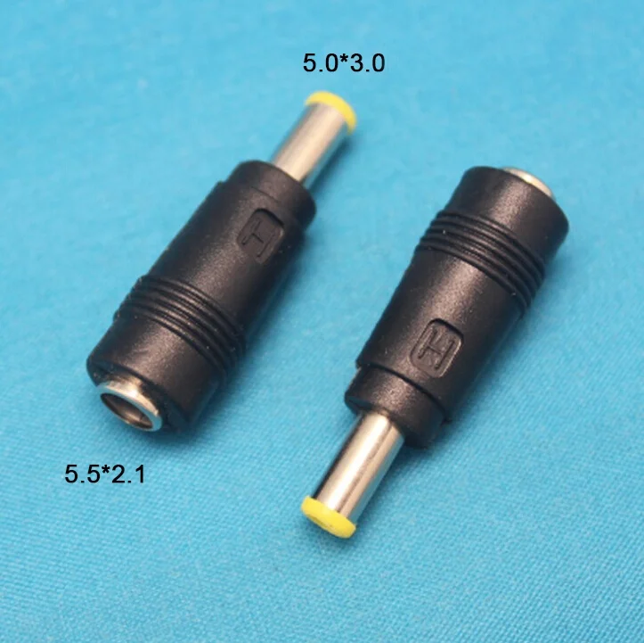8 in 1 5.5 x 2.1mm Right Angle Male Female DC Connector Power Plug Jack Adapter 