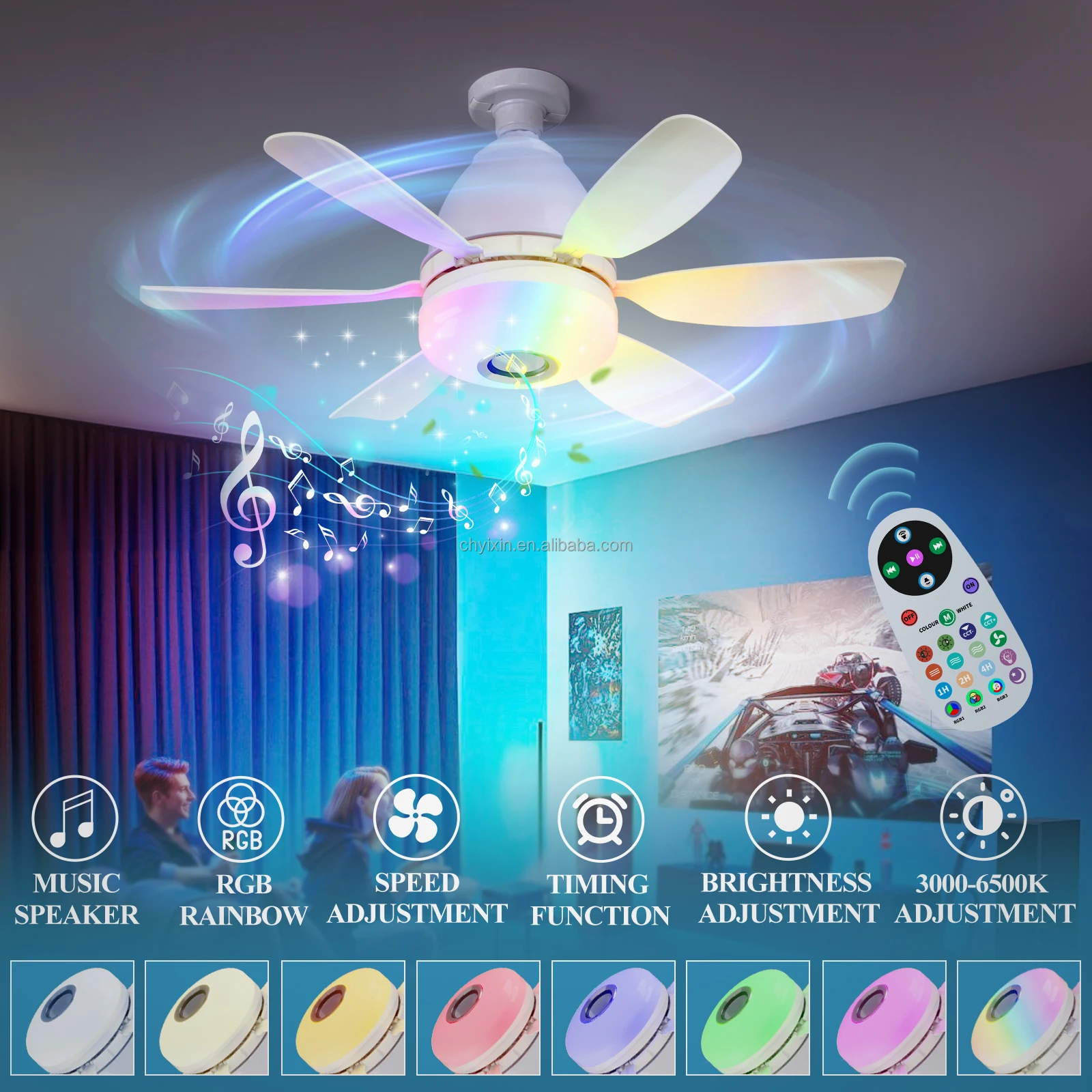 Ceiling Fan, 360, E27 - detail 12