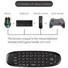 Mini Wireless Keyboard Rechargeable Multifunction Smart Air Fly Mouse C120 For Smart Android TV Box